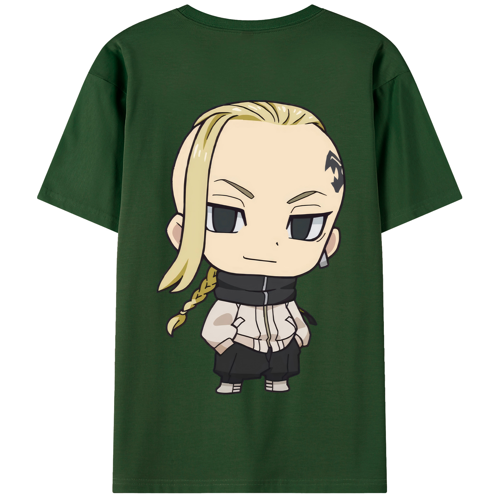 （画像用） 東京リベンジャーズ Tokyo Revengers 綿100％半袖Tシャツ（背面プリント）